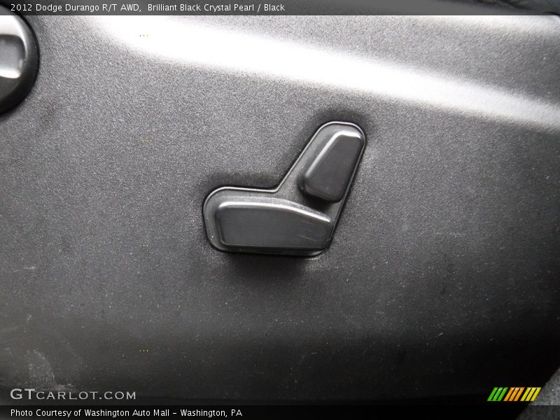 Brilliant Black Crystal Pearl / Black 2012 Dodge Durango R/T AWD