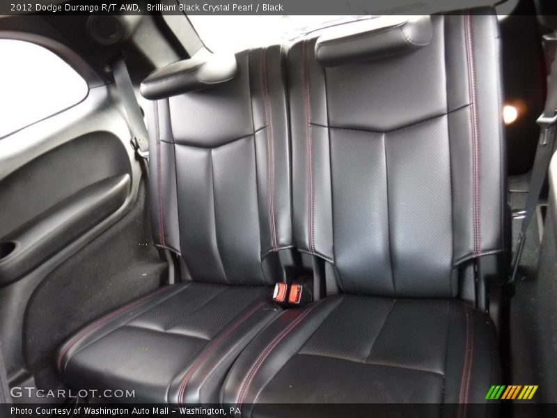 Brilliant Black Crystal Pearl / Black 2012 Dodge Durango R/T AWD