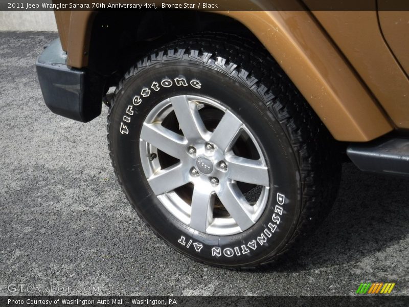 Bronze Star / Black 2011 Jeep Wrangler Sahara 70th Anniversary 4x4