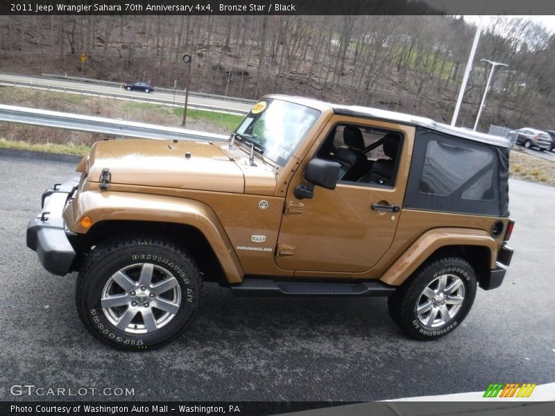  2011 Wrangler Sahara 70th Anniversary 4x4 Bronze Star