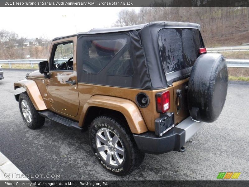 Bronze Star / Black 2011 Jeep Wrangler Sahara 70th Anniversary 4x4