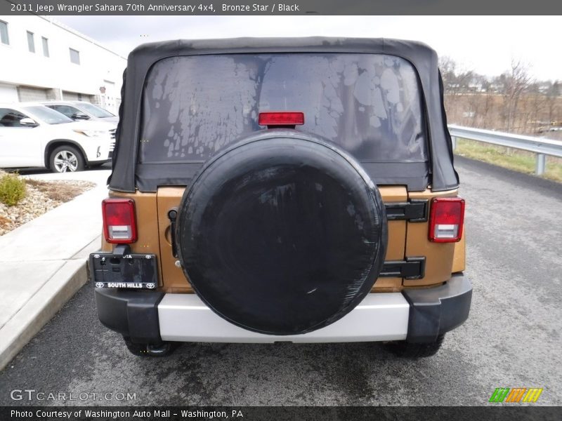 Bronze Star / Black 2011 Jeep Wrangler Sahara 70th Anniversary 4x4