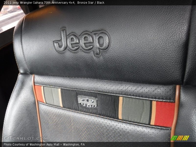 Bronze Star / Black 2011 Jeep Wrangler Sahara 70th Anniversary 4x4