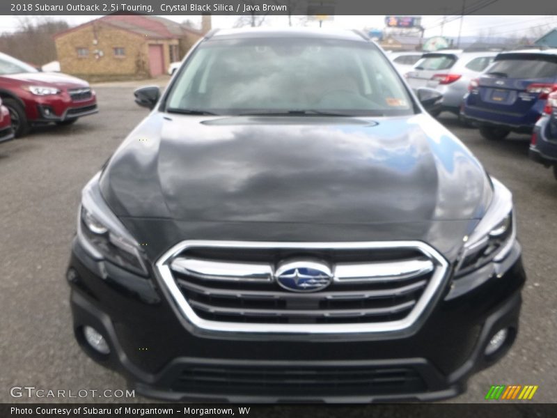 Crystal Black Silica / Java Brown 2018 Subaru Outback 2.5i Touring