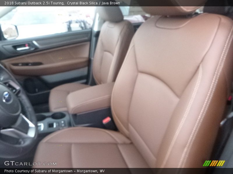 Crystal Black Silica / Java Brown 2018 Subaru Outback 2.5i Touring