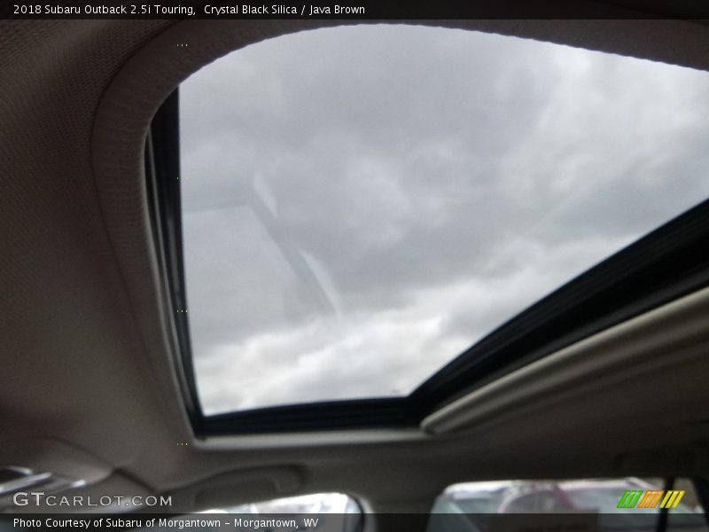Crystal Black Silica / Java Brown 2018 Subaru Outback 2.5i Touring