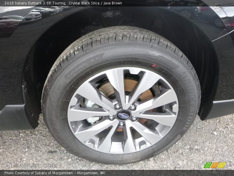 Crystal Black Silica / Java Brown 2018 Subaru Outback 3.6R Touring