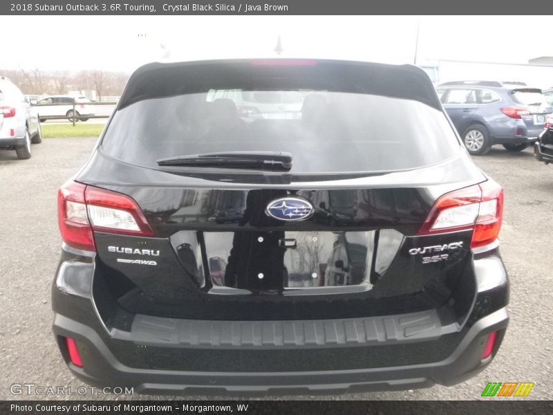 Crystal Black Silica / Java Brown 2018 Subaru Outback 3.6R Touring