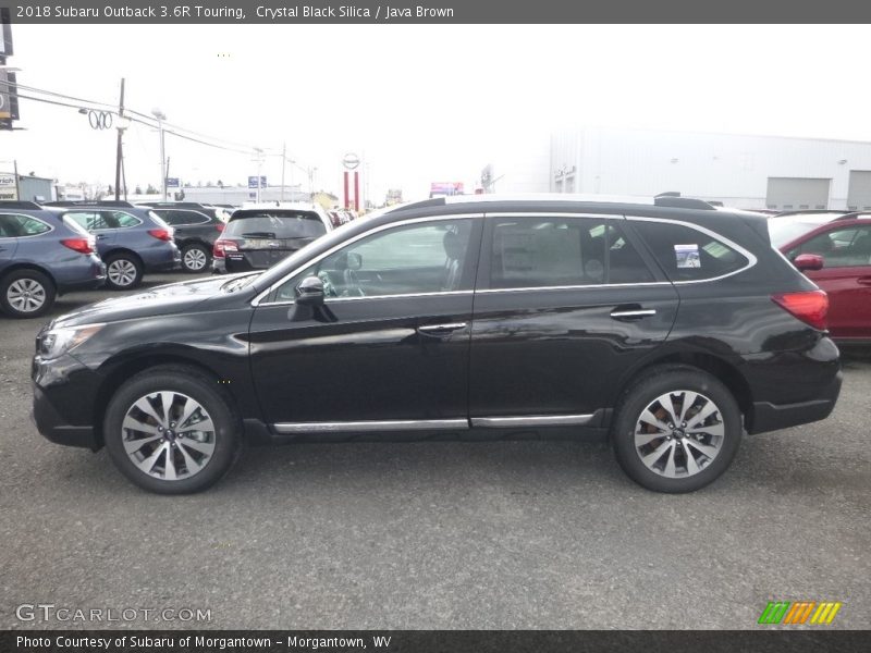 Crystal Black Silica / Java Brown 2018 Subaru Outback 3.6R Touring
