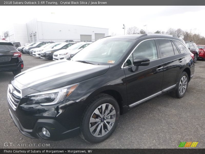 Crystal Black Silica / Java Brown 2018 Subaru Outback 3.6R Touring