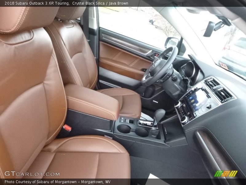 Crystal Black Silica / Java Brown 2018 Subaru Outback 3.6R Touring