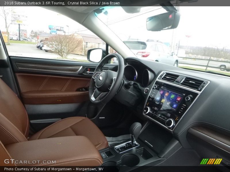 Crystal Black Silica / Java Brown 2018 Subaru Outback 3.6R Touring