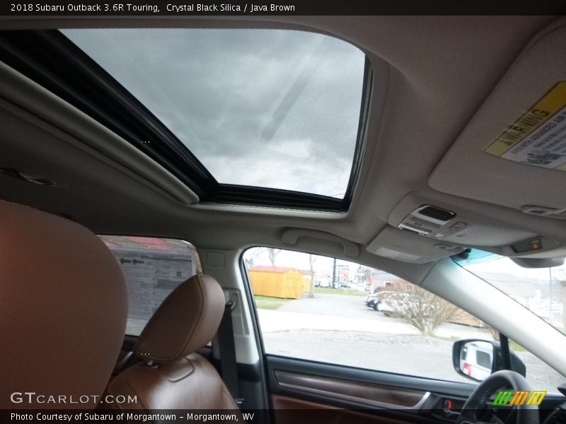 Crystal Black Silica / Java Brown 2018 Subaru Outback 3.6R Touring