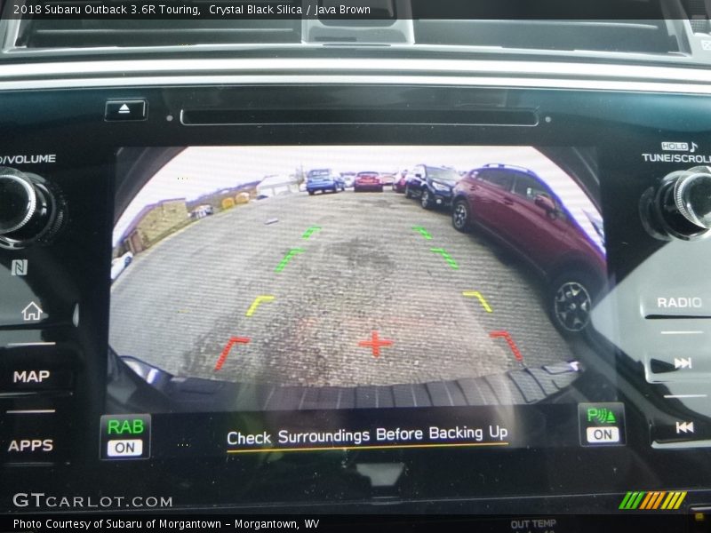 Crystal Black Silica / Java Brown 2018 Subaru Outback 3.6R Touring