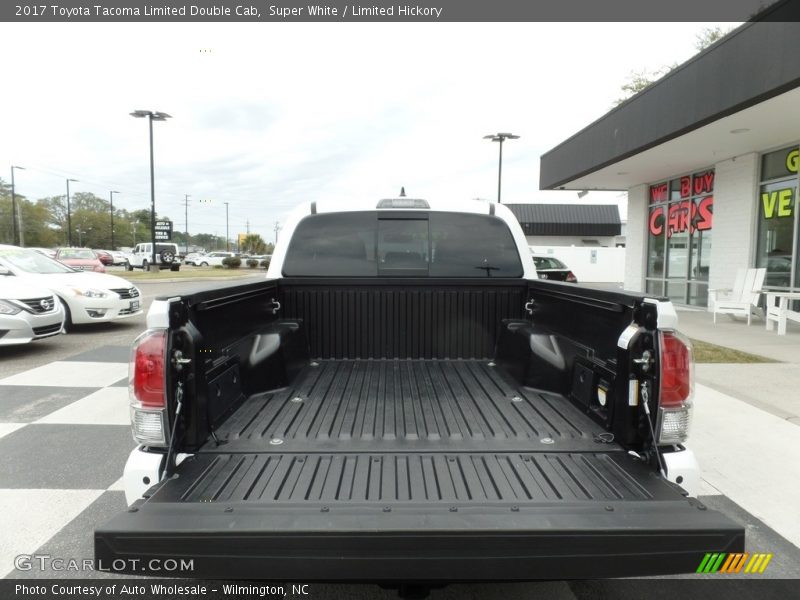 Super White / Limited Hickory 2017 Toyota Tacoma Limited Double Cab