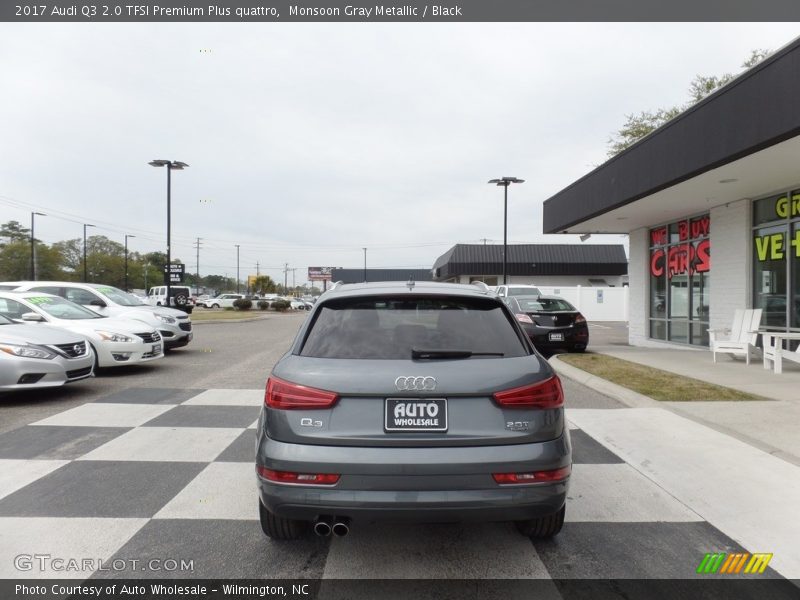 Monsoon Gray Metallic / Black 2017 Audi Q3 2.0 TFSI Premium Plus quattro
