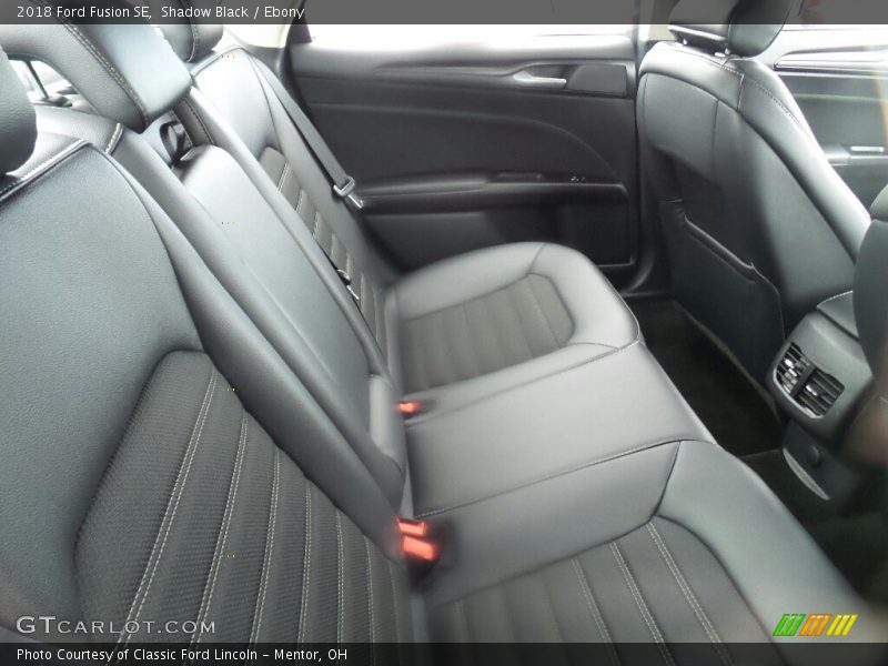 Shadow Black / Ebony 2018 Ford Fusion SE