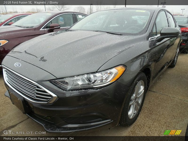 Magnetic / Ebony 2018 Ford Fusion SE