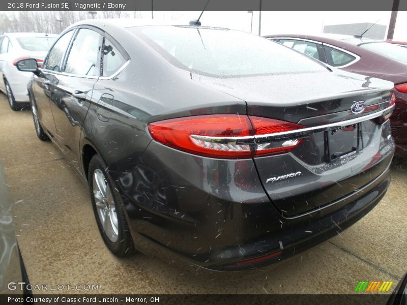 Magnetic / Ebony 2018 Ford Fusion SE