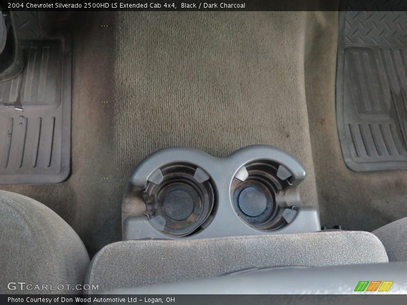 Black / Dark Charcoal 2004 Chevrolet Silverado 2500HD LS Extended Cab 4x4