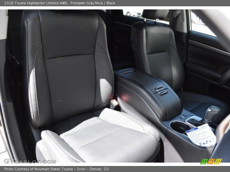 Predawn Gray Mica / Black 2018 Toyota Highlander Limited AWD