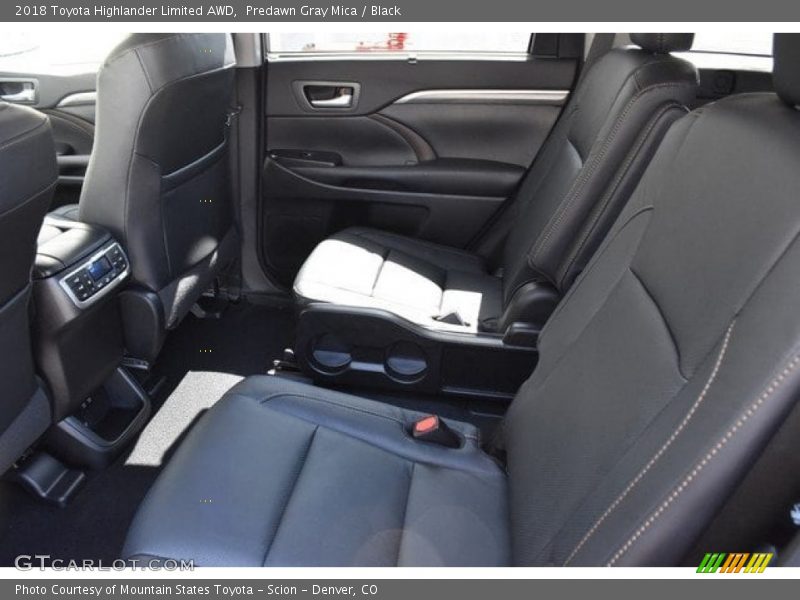 Predawn Gray Mica / Black 2018 Toyota Highlander Limited AWD