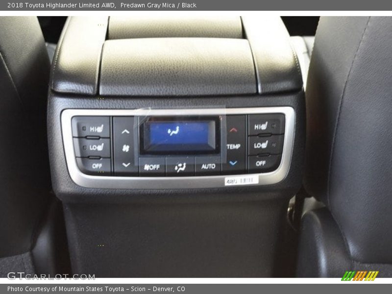 Predawn Gray Mica / Black 2018 Toyota Highlander Limited AWD