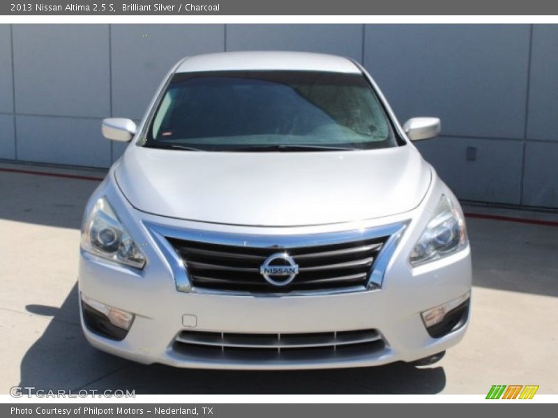 Brilliant Silver / Charcoal 2013 Nissan Altima 2.5 S