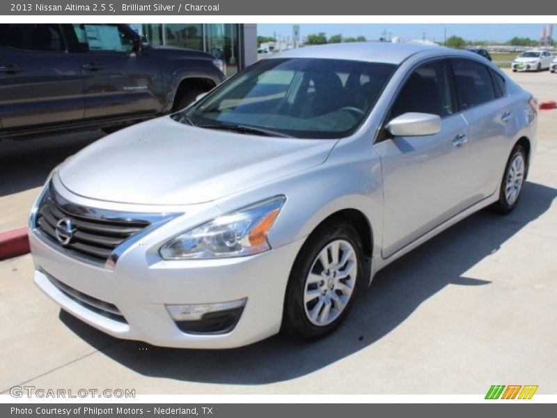 Brilliant Silver / Charcoal 2013 Nissan Altima 2.5 S