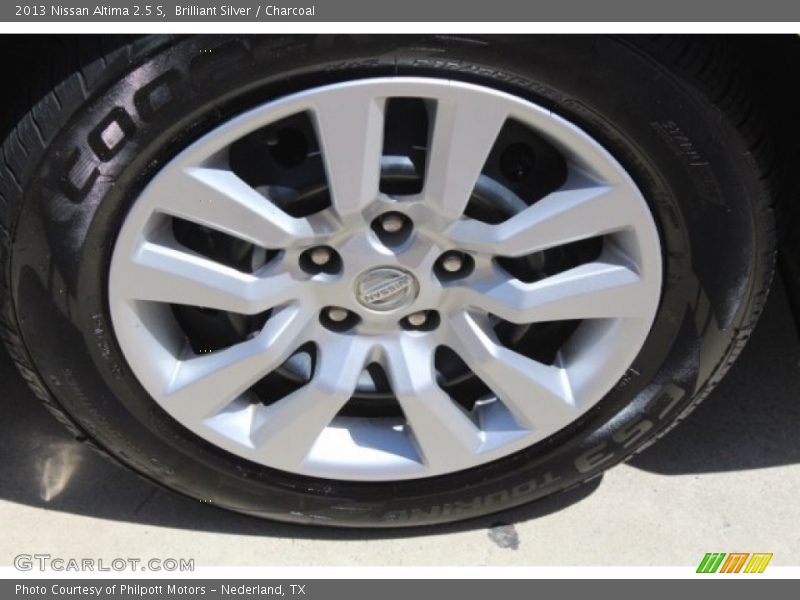 Brilliant Silver / Charcoal 2013 Nissan Altima 2.5 S