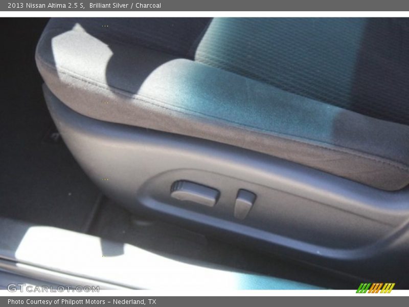 Brilliant Silver / Charcoal 2013 Nissan Altima 2.5 S