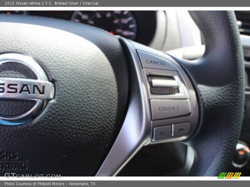 Brilliant Silver / Charcoal 2013 Nissan Altima 2.5 S