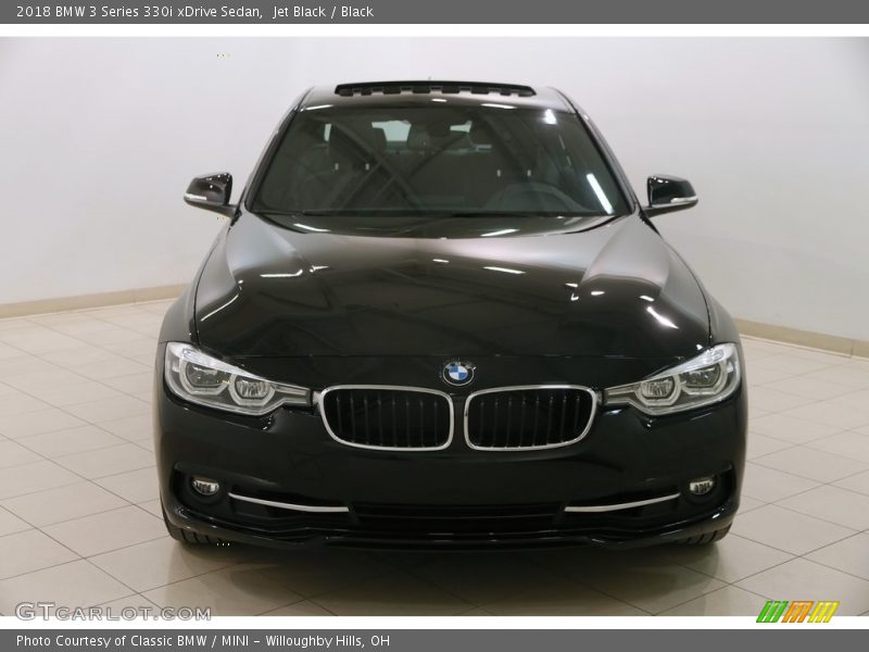 Jet Black / Black 2018 BMW 3 Series 330i xDrive Sedan