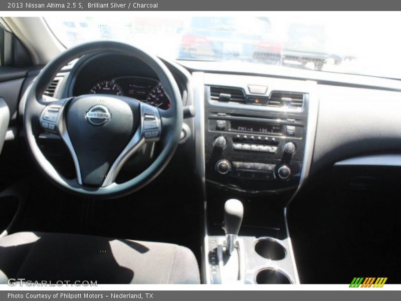 Brilliant Silver / Charcoal 2013 Nissan Altima 2.5 S