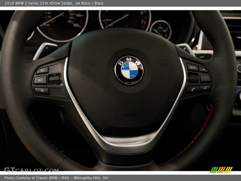 Jet Black / Black 2018 BMW 3 Series 330i xDrive Sedan