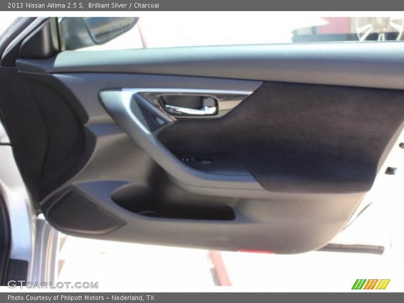 Brilliant Silver / Charcoal 2013 Nissan Altima 2.5 S