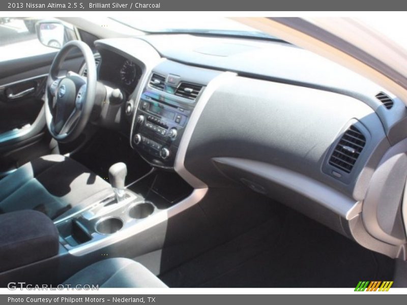 Brilliant Silver / Charcoal 2013 Nissan Altima 2.5 S