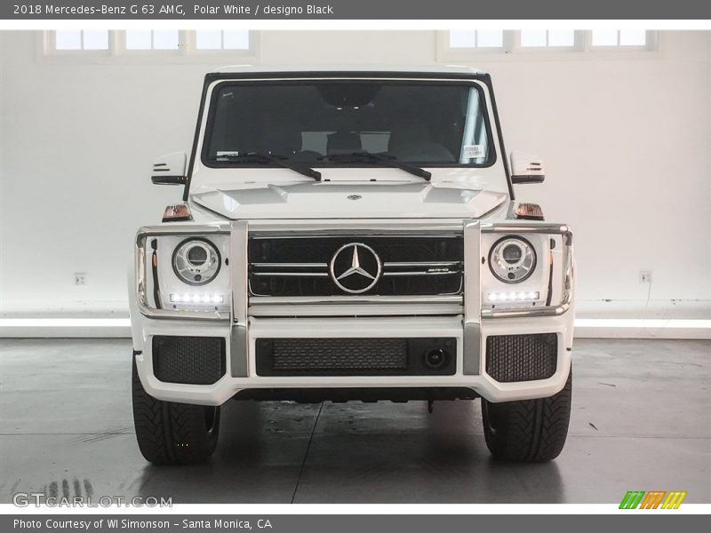 Polar White / designo Black 2018 Mercedes-Benz G 63 AMG