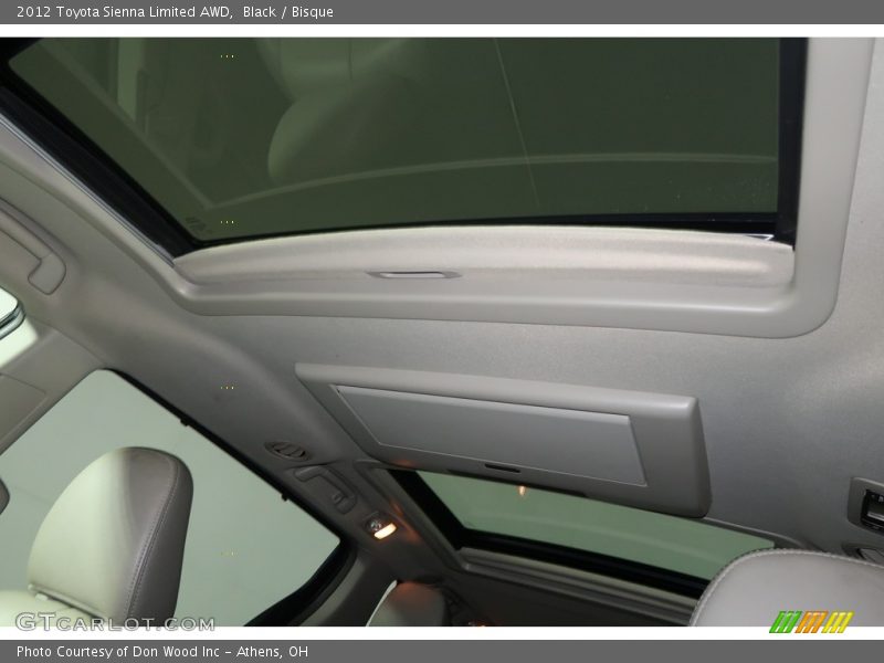 Black / Bisque 2012 Toyota Sienna Limited AWD