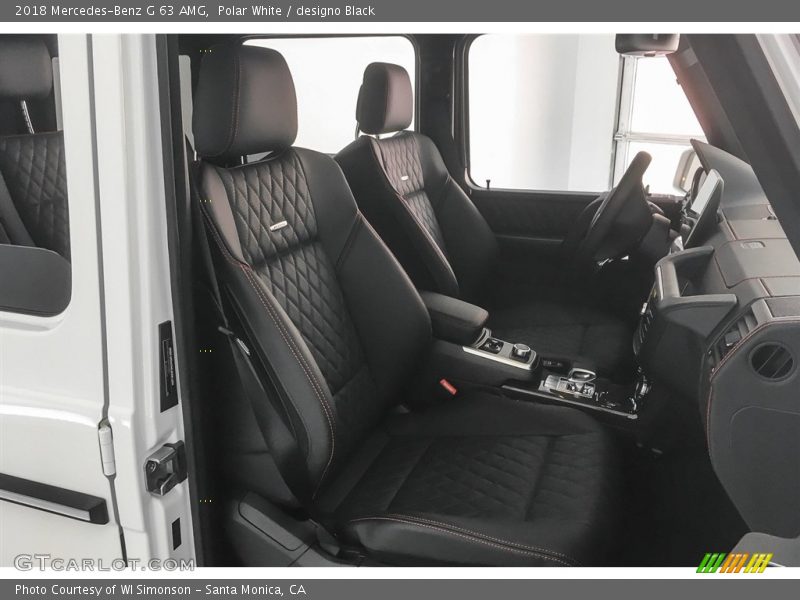 Polar White / designo Black 2018 Mercedes-Benz G 63 AMG