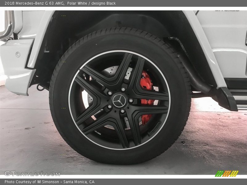 Polar White / designo Black 2018 Mercedes-Benz G 63 AMG