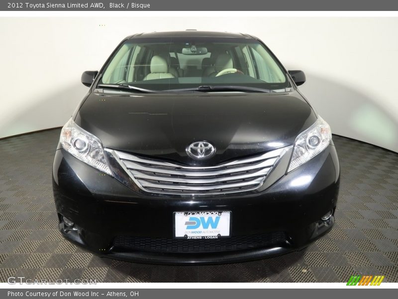 Black / Bisque 2012 Toyota Sienna Limited AWD