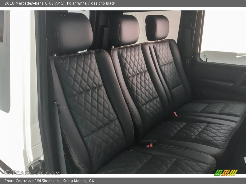 Polar White / designo Black 2018 Mercedes-Benz G 63 AMG