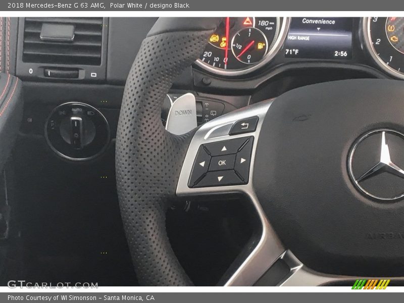 Polar White / designo Black 2018 Mercedes-Benz G 63 AMG