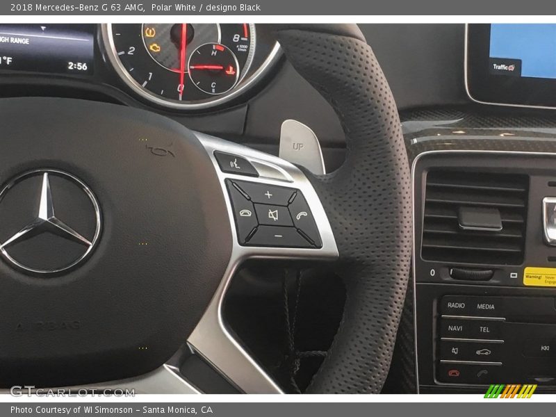 Polar White / designo Black 2018 Mercedes-Benz G 63 AMG