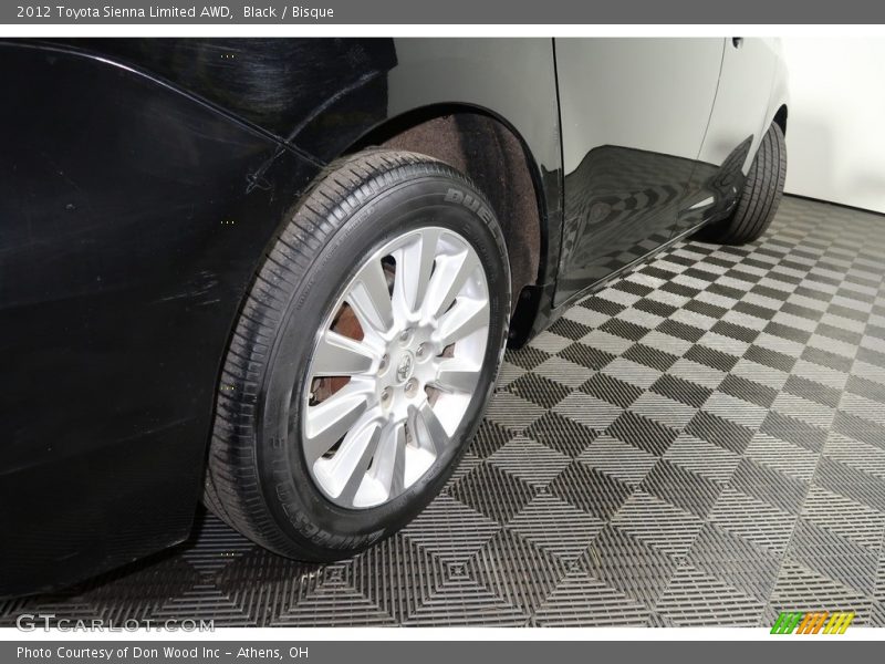 Black / Bisque 2012 Toyota Sienna Limited AWD