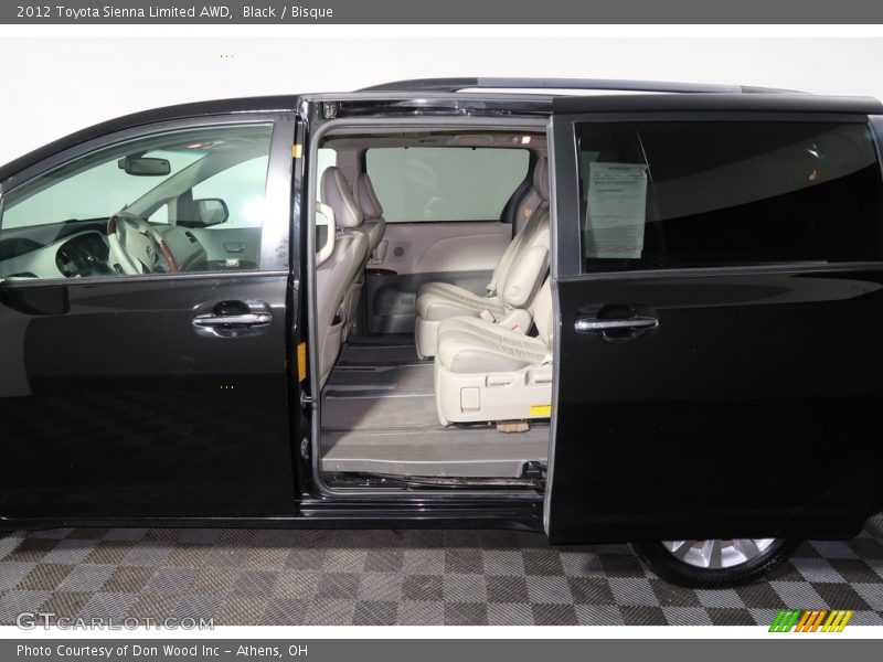 Black / Bisque 2012 Toyota Sienna Limited AWD