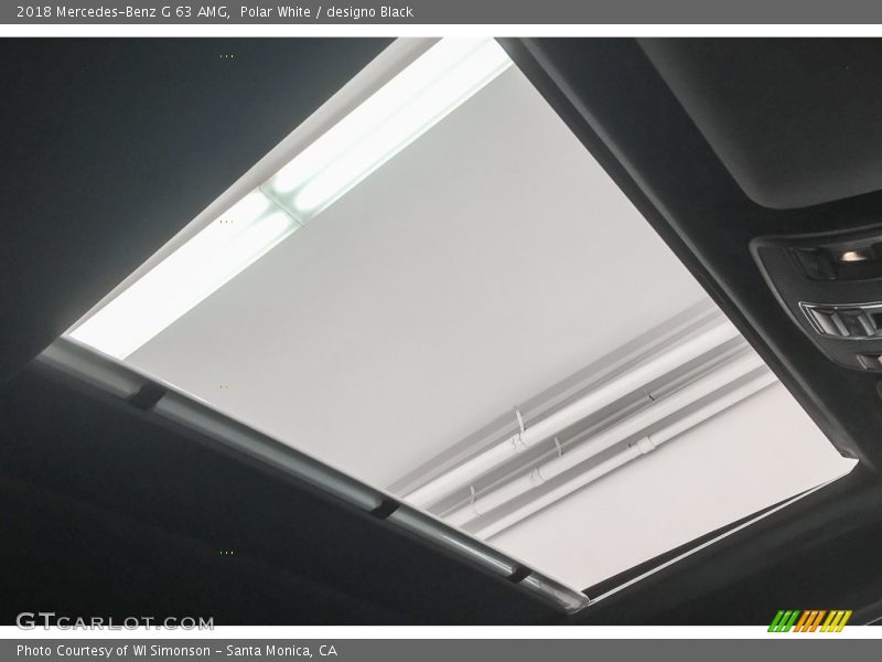 Polar White / designo Black 2018 Mercedes-Benz G 63 AMG