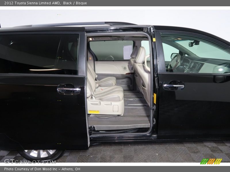 Black / Bisque 2012 Toyota Sienna Limited AWD