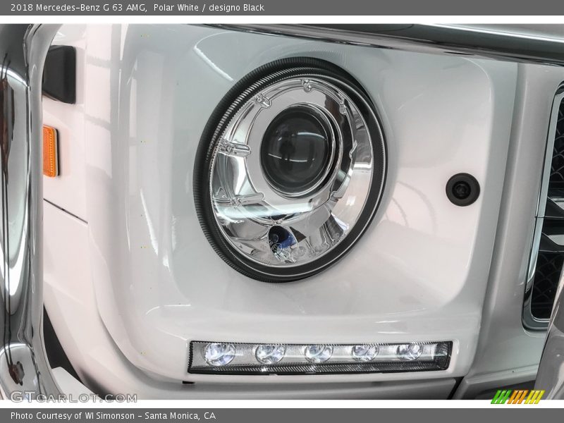 Polar White / designo Black 2018 Mercedes-Benz G 63 AMG